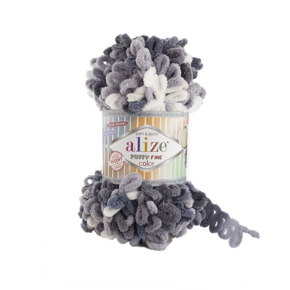 Alize Puffy Fine Color, 100g., 14.5m. Alize Puffy Fine Color, 100g., 14.5m.