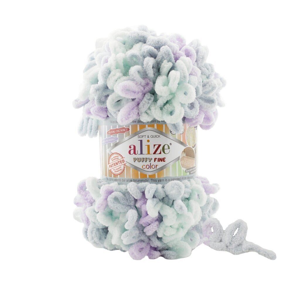 Alize Puffy Fine Color, 100g., 14.5m. Alize Puffy Fine Color, 100g., 14.5m.
