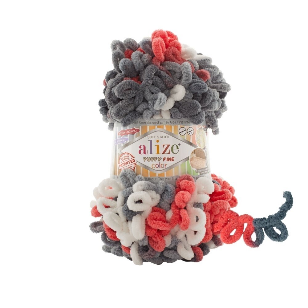 Alize Puffy Fine Color, 100g., 14.5m. Alize Puffy Fine Color, 100g., 14.5m.