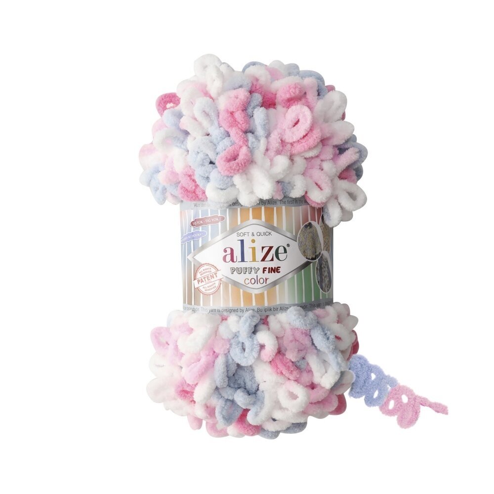Alize Puffy Fine Color, 100g., 14.5m. Alize Puffy Fine Color, 100g., 14.5m.