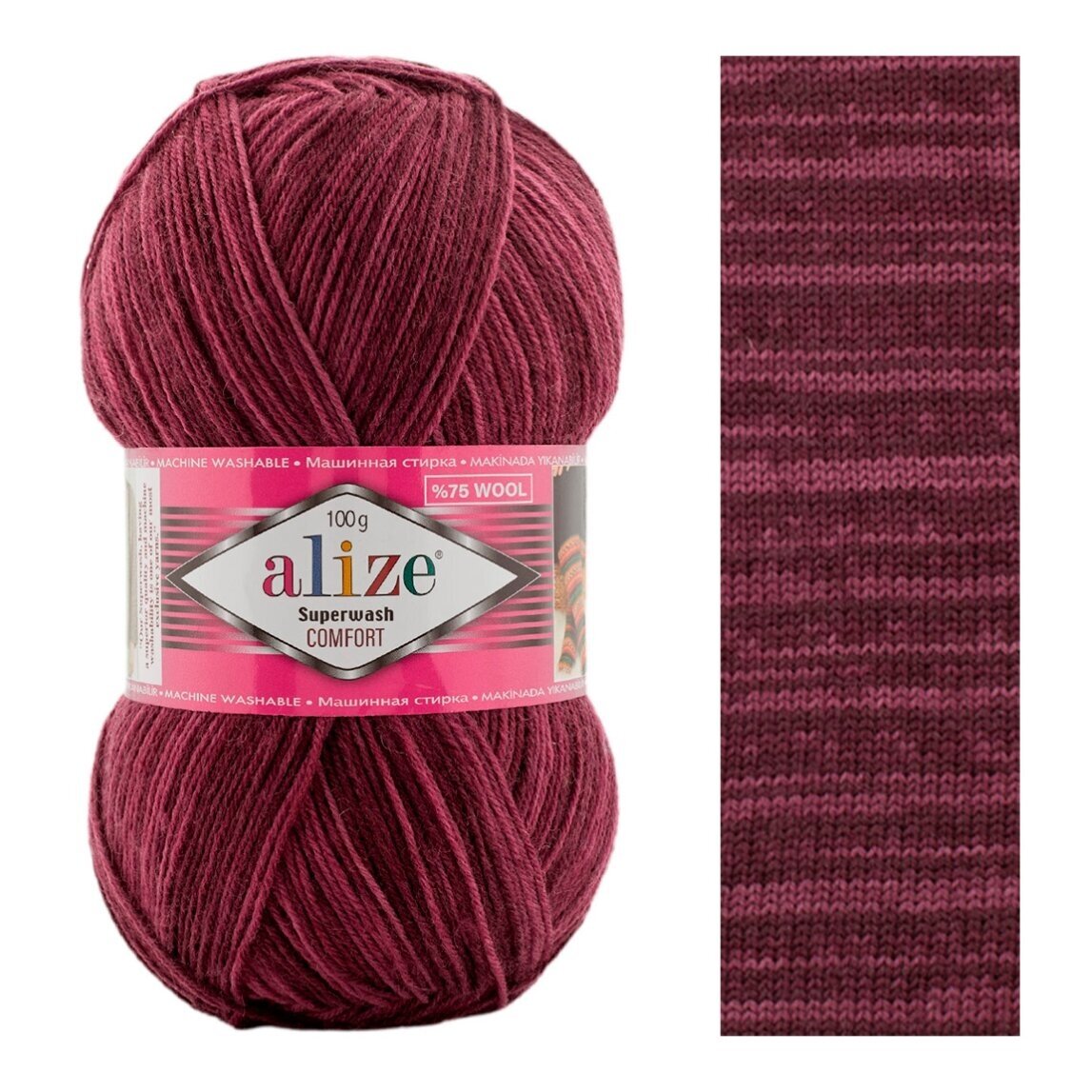 Alize Superwash Comfort, 100g., 420m. Alize Superwash Comfort, 100g., 420m.