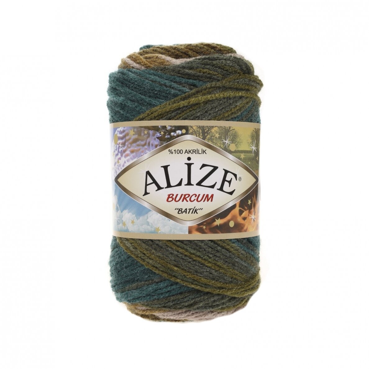 Alize Burcum Batik 4684, 100g., 210m.
