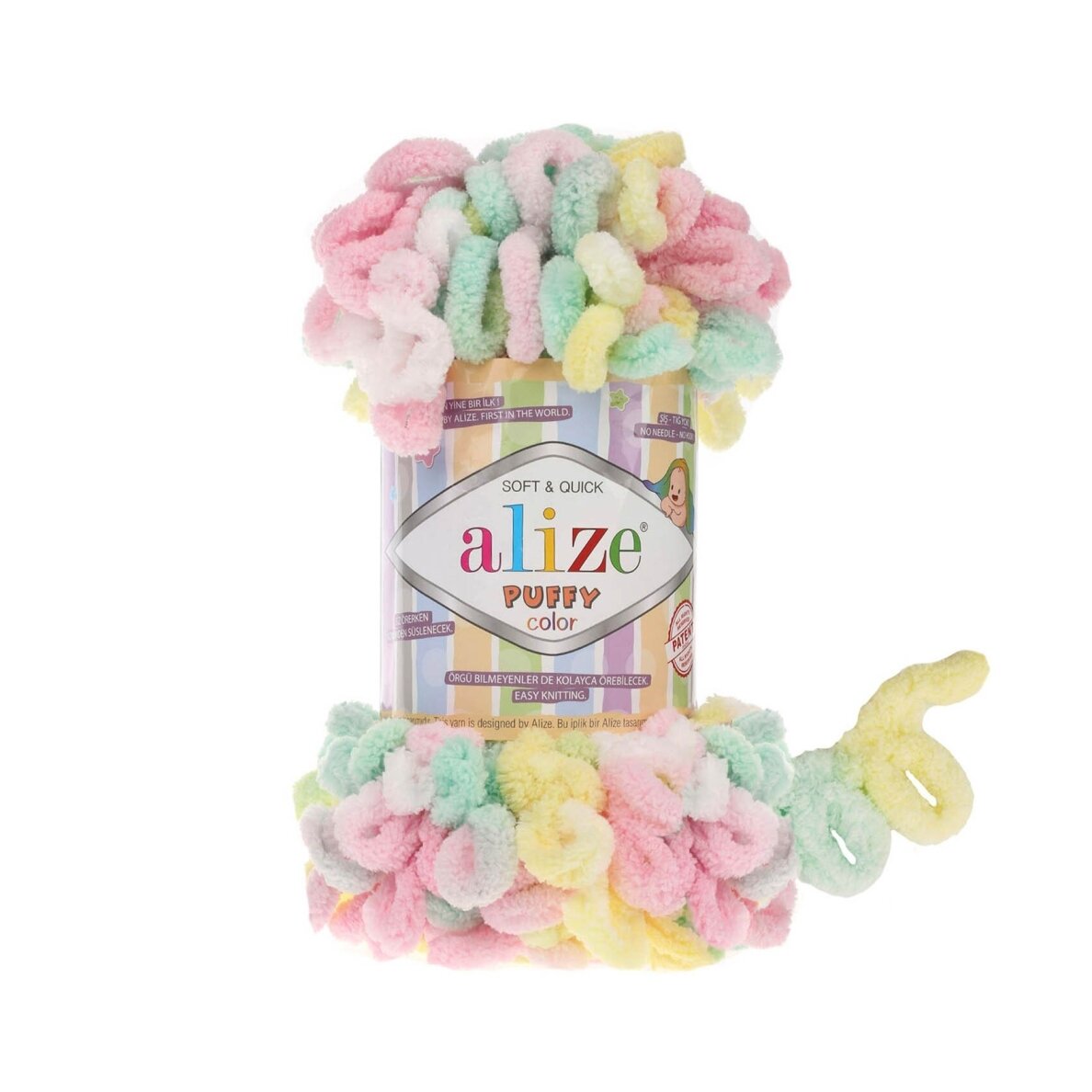 Alize Puffy Color, 100g., 9m.