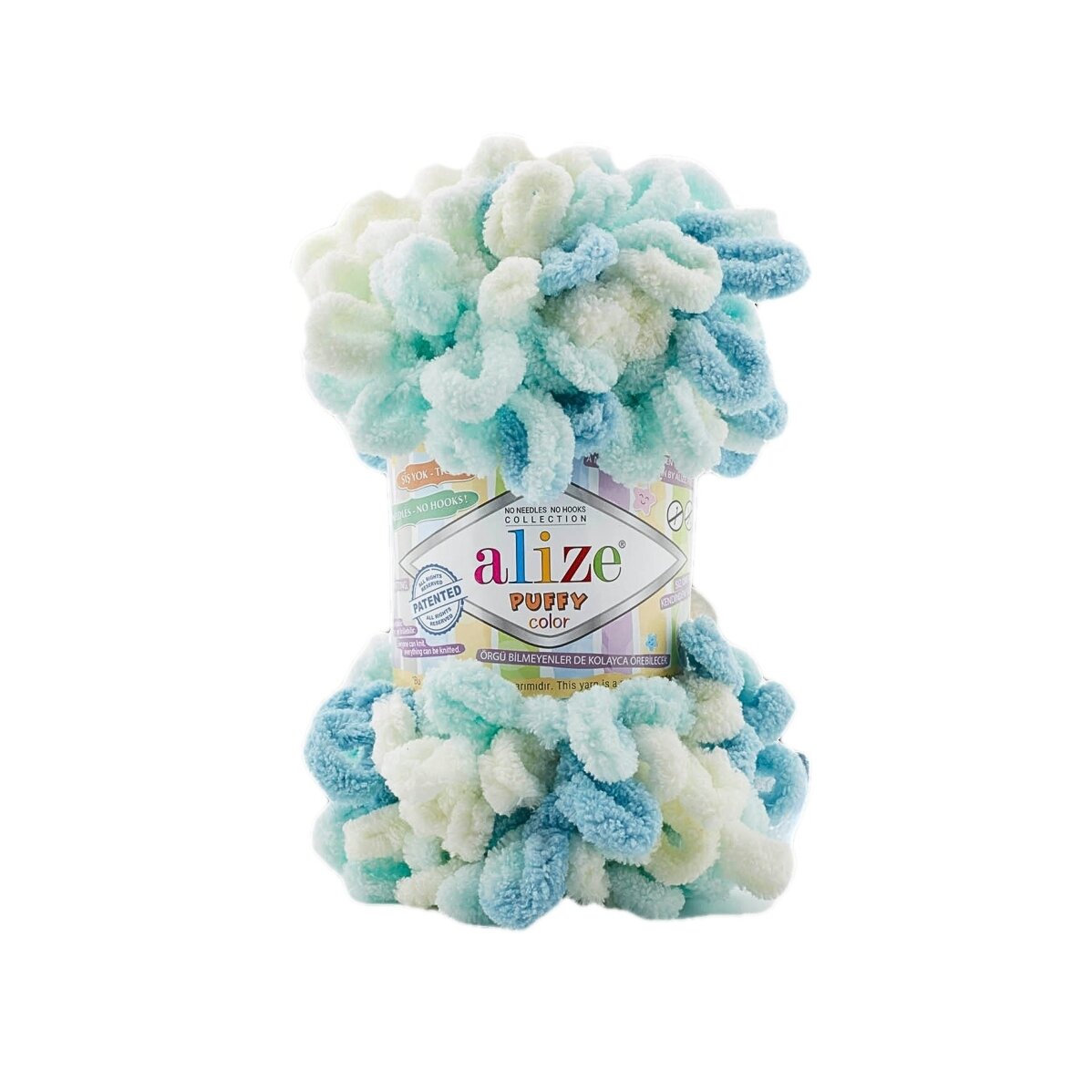 Alize Puffy Color, 100g., 9m. Alize Puffy Color, 100g., 9m.