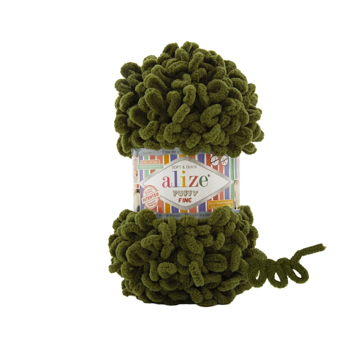 Alize Puffy Fine, 100g., 14m. Alize Puffy Fine, 100g., 14m.