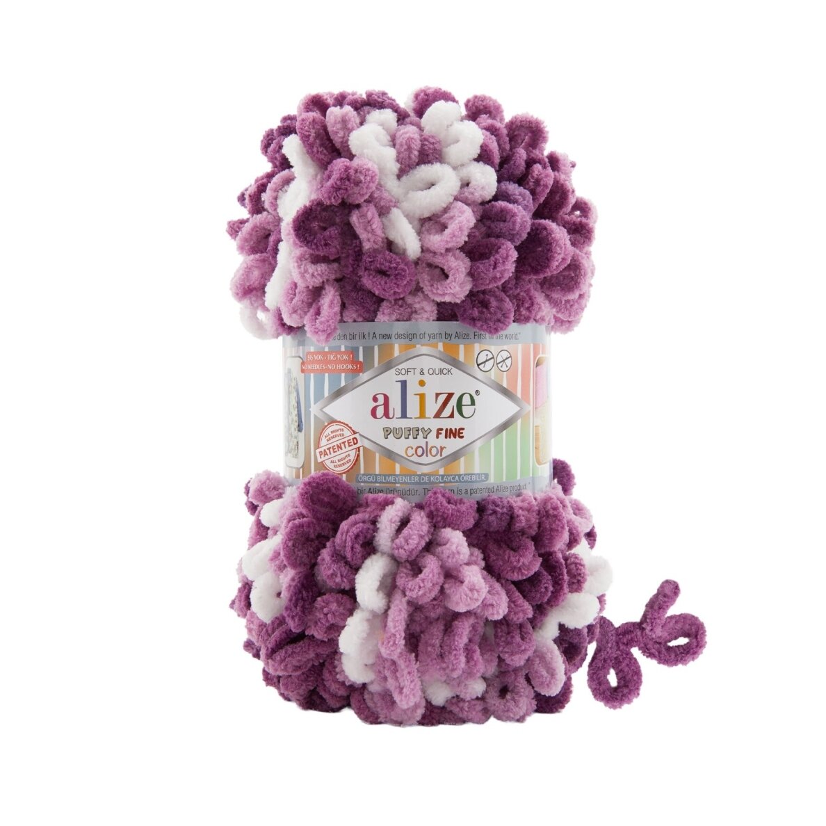 Alize Puffy Fine Color, 100g., 14.5m.