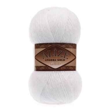 Alize Angora Gold Simli 55, 100 g, 500 m