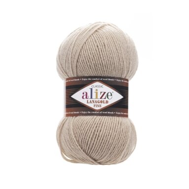 Alize Lanagold Fine,  100g., 390m.