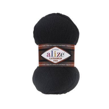 Alize Lanagold Fine,  100g., 390m.