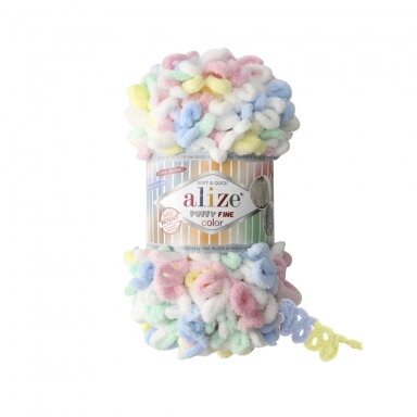Alize Puffy Fine Color, 100g., 14.5m.