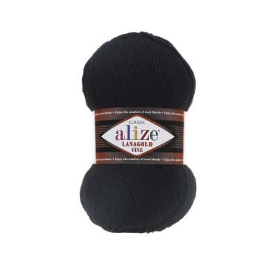 Alize Lanagold Fine, 100g., 390m. Alize Lanagold Fine, 100g., 390m.