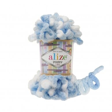 Alize Puffy Color, 100g., 9m. Alize Puffy Color, 100g., 9m.