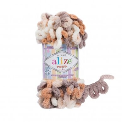 Alize Puffy Color, 100g., 9m. Alize Puffy Color, 100g., 9m.