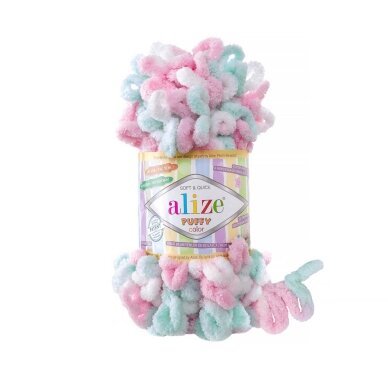 Alize Puffy Color, 100g., 9m. Alize Puffy Color, 100g., 9m.