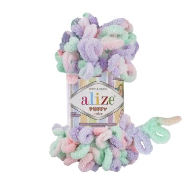 Alize Puffy Color, 100g., 9m. Alize Puffy Color, 100g., 9m.