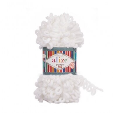Alize Puffy Fine, 100g., 14m. Alize Puffy Fine, 100g., 14m.