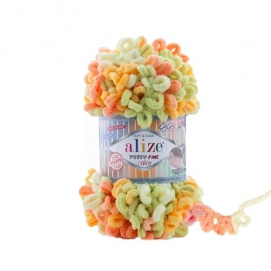 Alize Puffy Fine Color, 100g., 14.5m. Alize Puffy Fine Color, 100g., 14.5m.