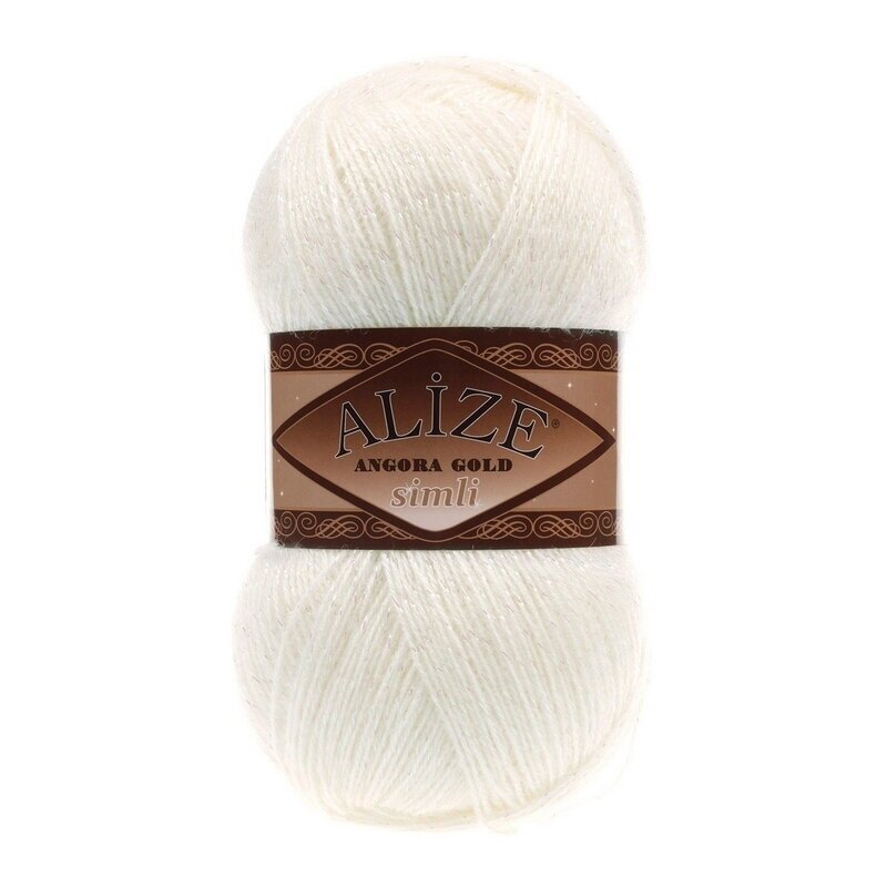 Alize Angora Gold Simli 62, 100 g, 500 m