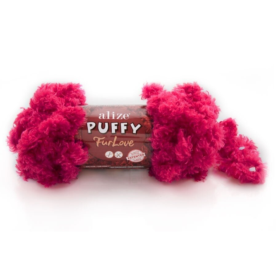Alize Puffy Furlove, 100g., 6.3m. Alize Puffy Furlove, 100g., 6.3m.