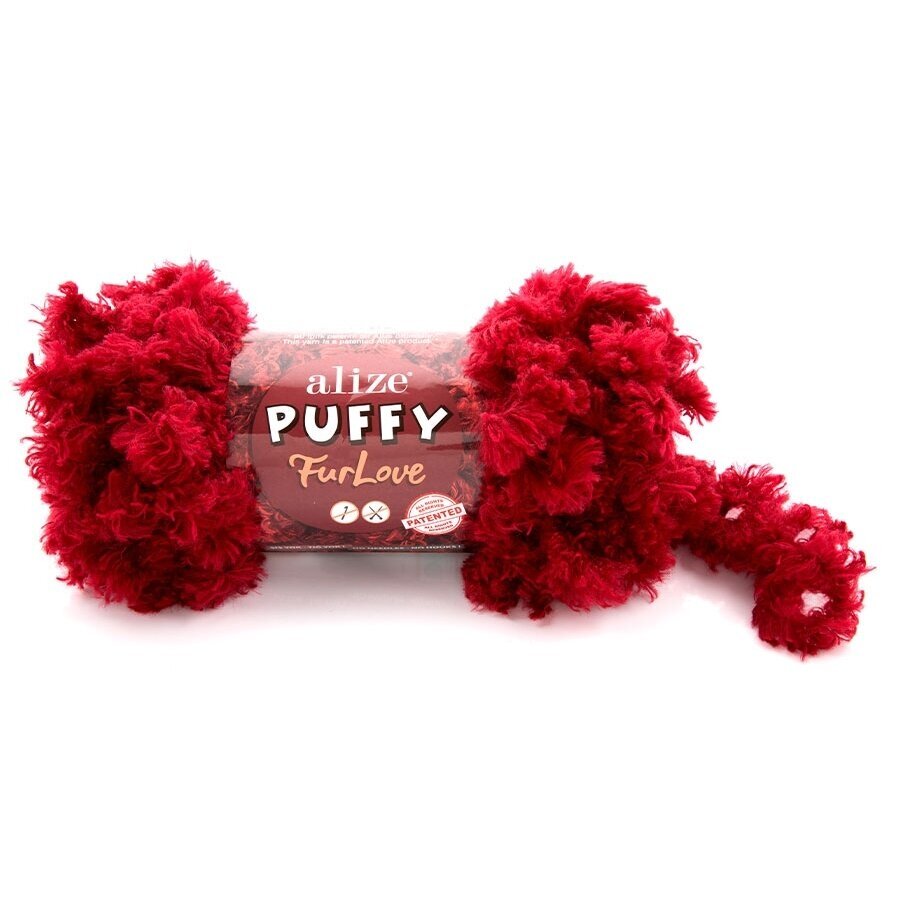 Alize Puffy Furlove, 100g., 6.3m. Alize Puffy Furlove, 100g., 6.3m.