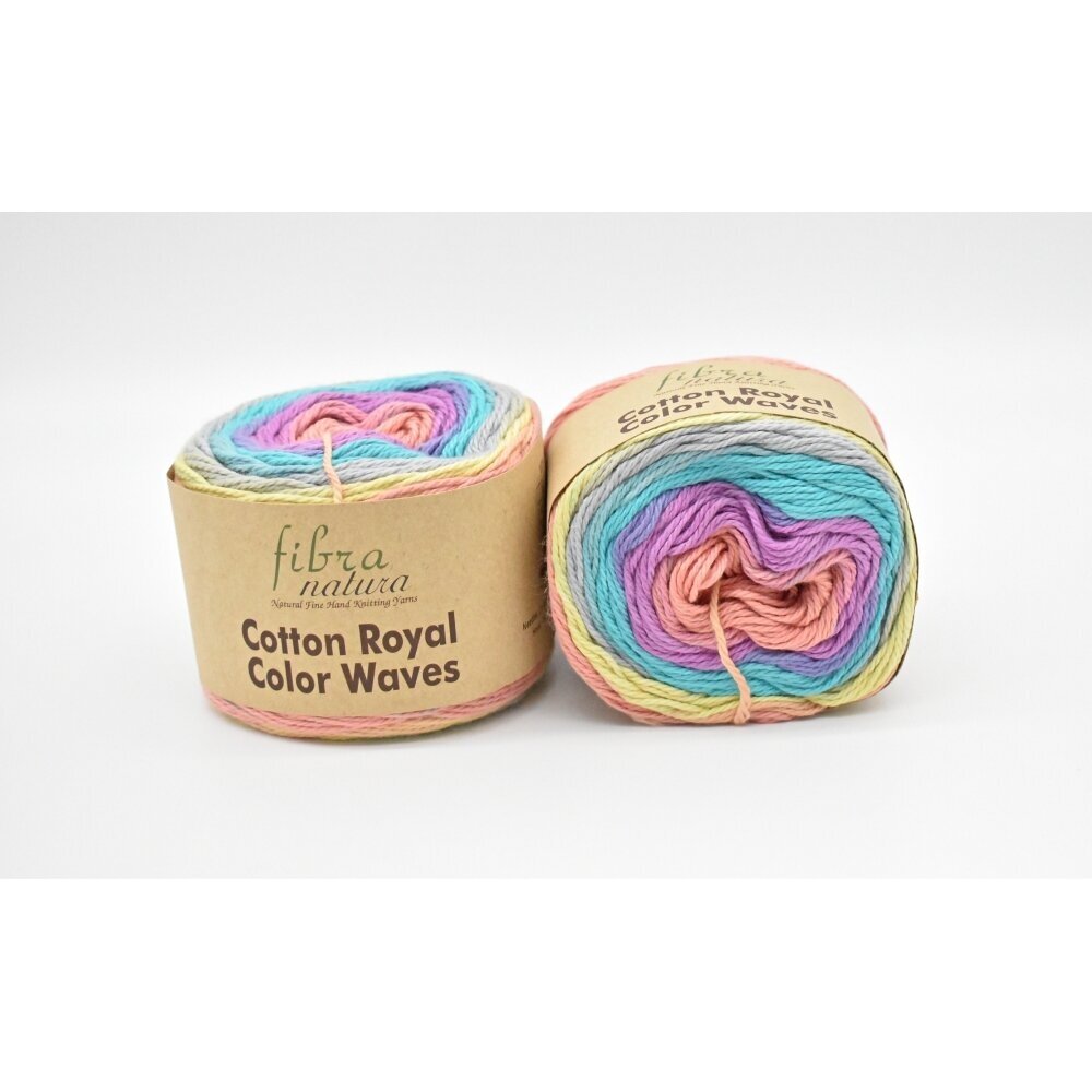Cotton Royal Color Waves, 100g., 210m. Cotton Royal Color Waves, 100g., 210m.