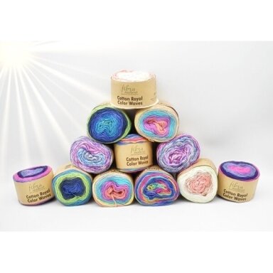 Cotton Royal Color Waves,  100g., 210m.