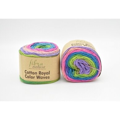 Cotton Royal Color Waves, 100g., 210m. Cotton Royal Color Waves, 100g., 210m.