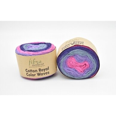 Cotton Royal Color Waves, 100g., 210m. Cotton Royal Color Waves, 100g., 210m.