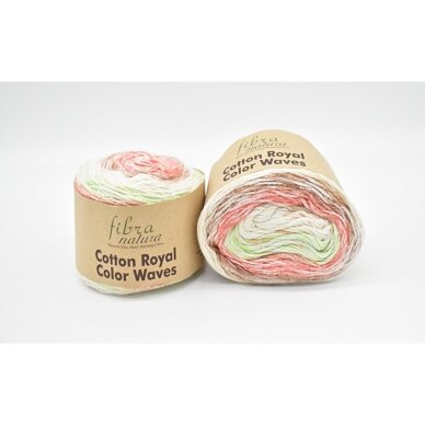 Cotton Royal Color Waves, 100g., 210m. Cotton Royal Color Waves, 100g., 210m.