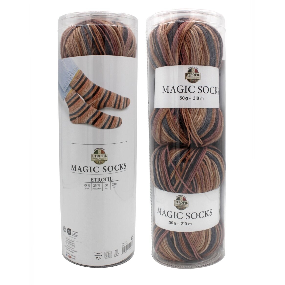 Etrofil Magic Socks, 2x50g., 420m. 1 Etrofil Magic Socks, 2x50g., 420m. 1
