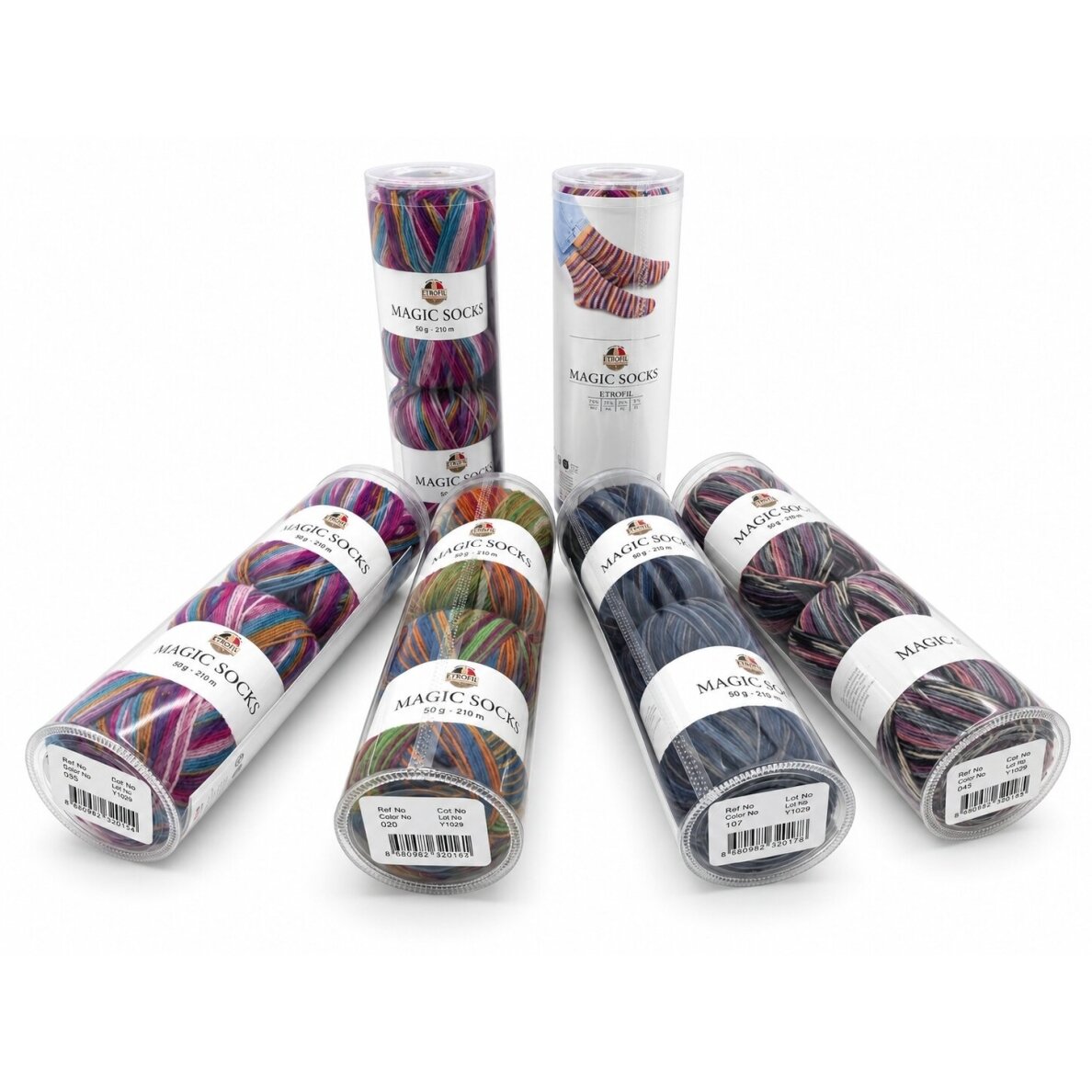 Etrofil Magic Socks, 2x50g., 420m. 2 Etrofil Magic Socks, 2x50g., 420m. 2