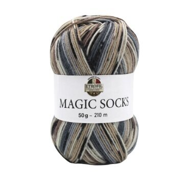 Etrofil Magic Socks, 2x50g., 420m. Etrofil Magic Socks, 2x50g., 420m.