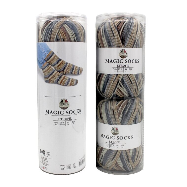 Etrofil Magic Socks, 2x50g., 420m. 1 Etrofil Magic Socks, 2x50g., 420m. 1
