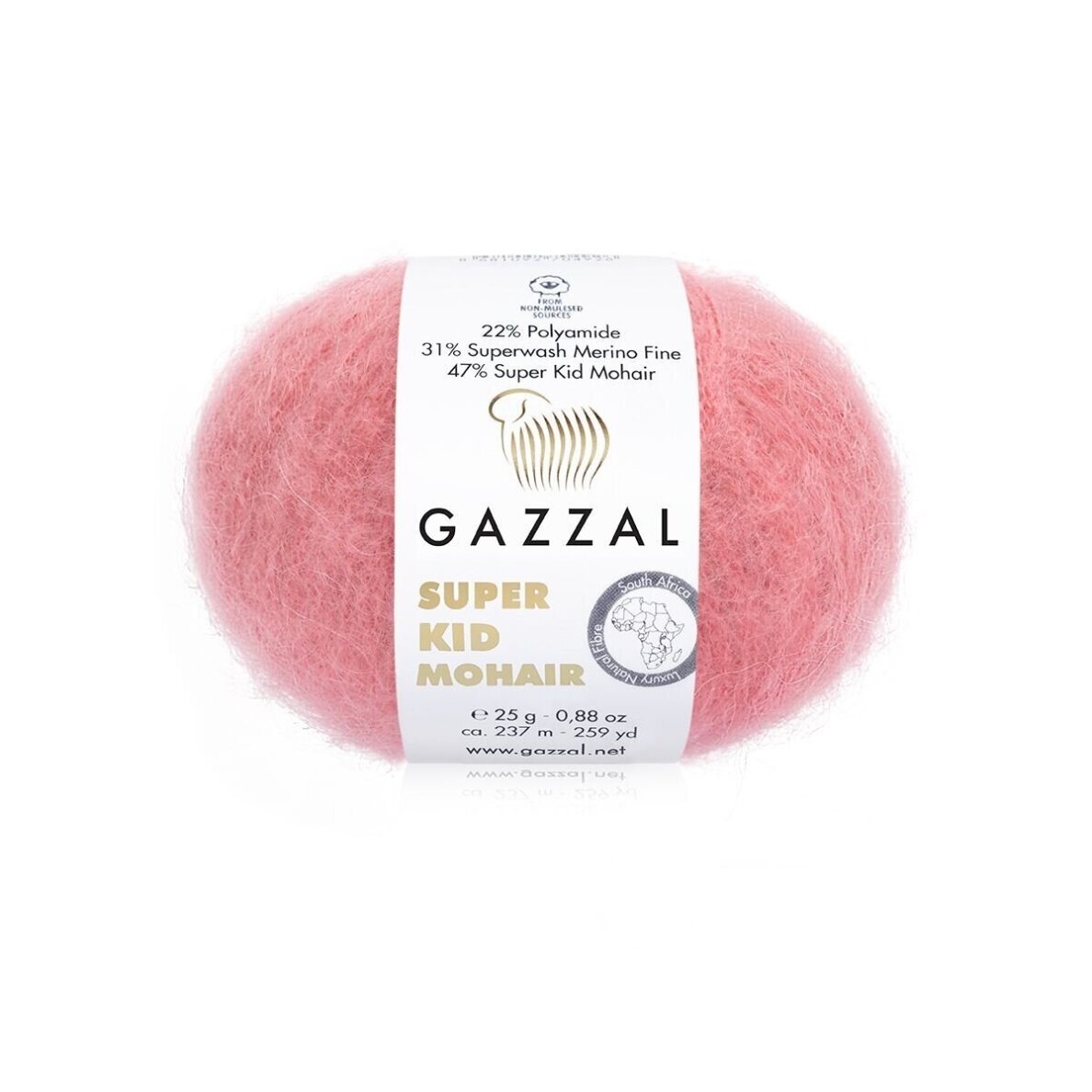 Gazzal Super Kid Mohair, 25g., 237m.