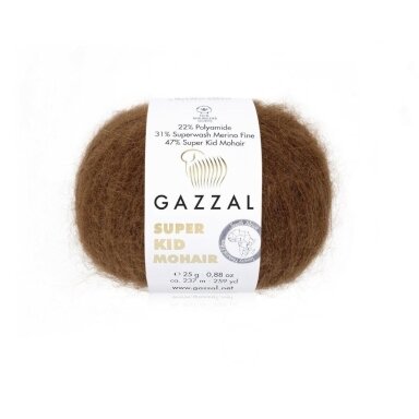 Gazzal Super Kid Mohair, 25g., 237m.