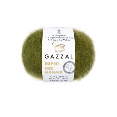 Gazzal Super Kid Mohair, 25g., 237m.
