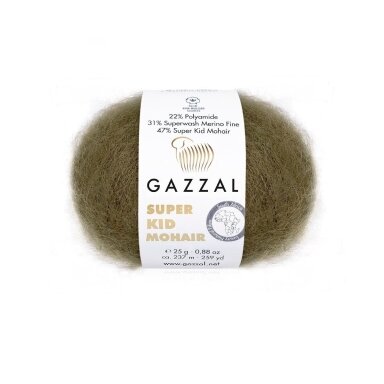 Gazzal Super Kid Mohair, 25g., 237m.