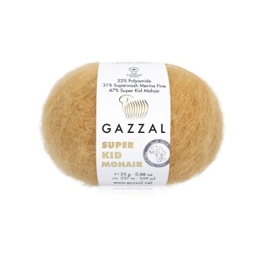 Gazzal Super Kid Mohair, 25g., 237m.
