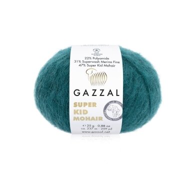 Gazzal Super Kid Mohair, 25g., 237m.