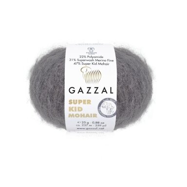 Gazzal Super Kid Mohair, 25g., 237m.