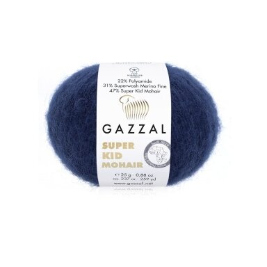 Gazzal Super Kid Mohair, 25g., 237m.