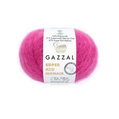 Gazzal Super Kid Mohair, 25g., 237m.