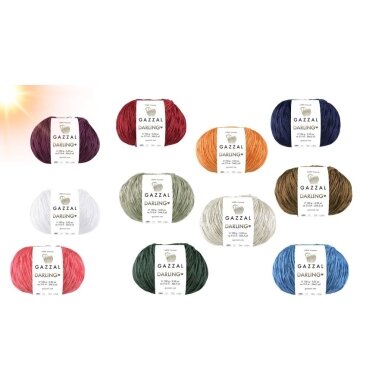 Gazzal Darling, 100g., 315m. 2 Gazzal Darling, 100g., 315m. 2