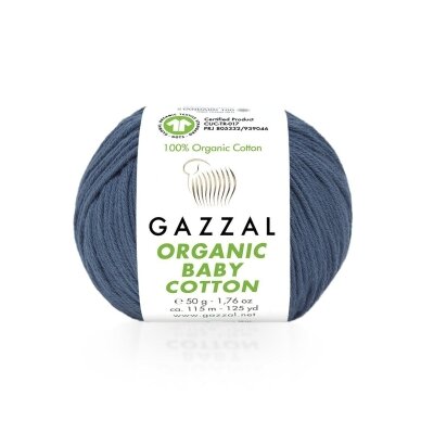 Gazzal Organic Baby Cotton, 50g., 115m. Gazzal Organic Baby Cotton, 50g., 115m.
