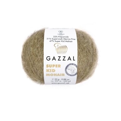 Gazzal Super Kid Mohair, 25g., 237m. Gazzal Super Kid Mohair, 25g., 237m.