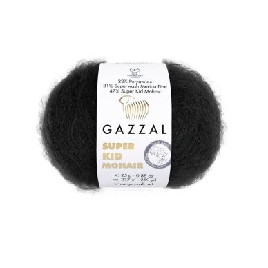 Gazzal Super Kid Mohair, 25g., 237m. Gazzal Super Kid Mohair, 25g., 237m.