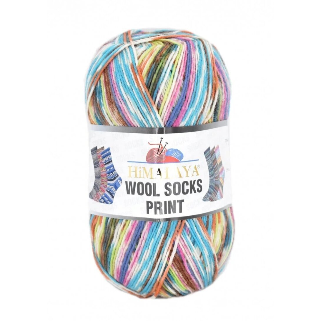HİMALAYA Wool Socks Print, 100g., 400m.
