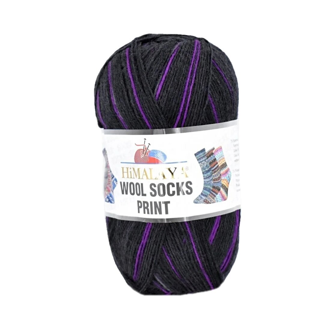 HİMALAYA Wool Socks Print, 100g., 400m.