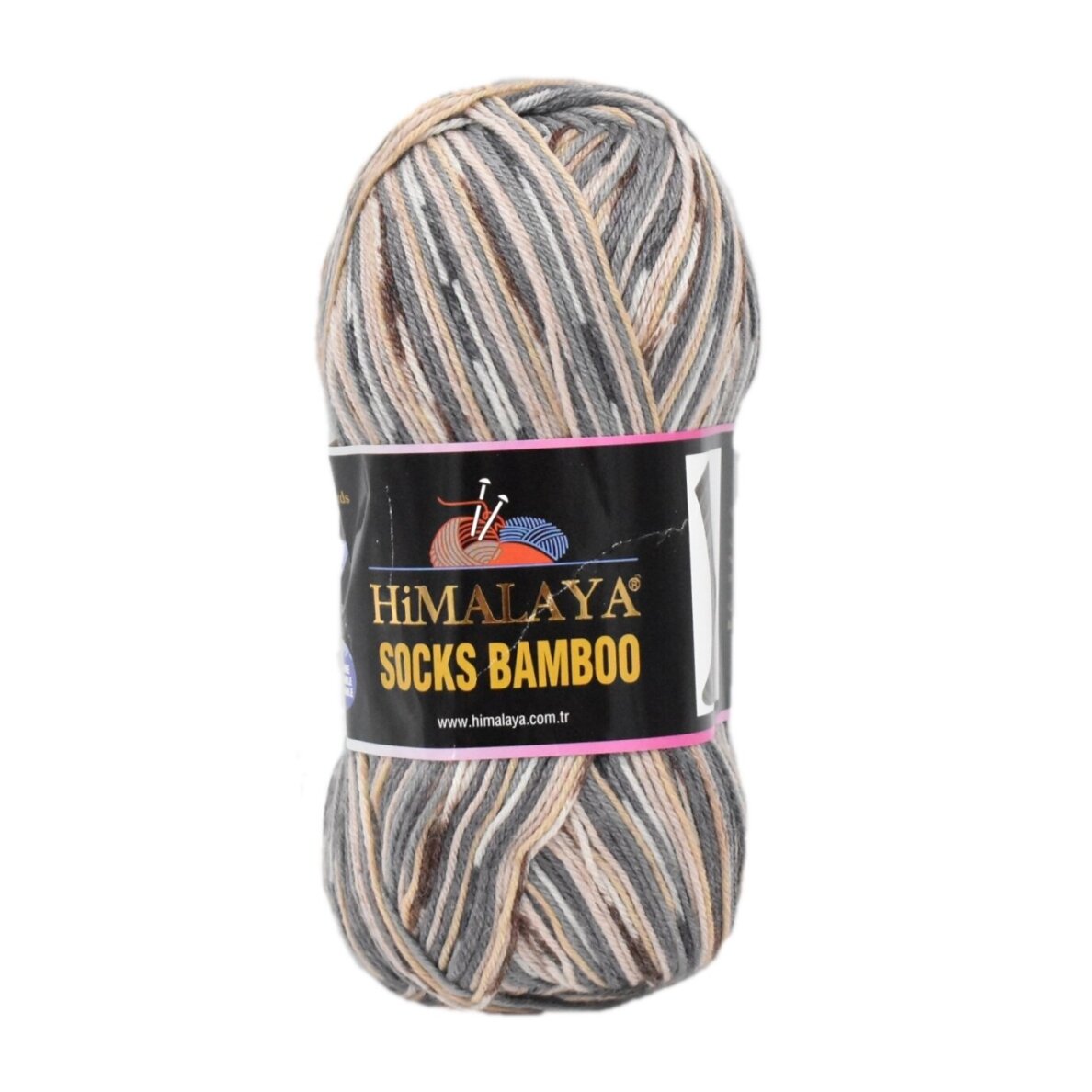 HİMALAYA Socks Bamboo 130-02, 100g., 420m. HİMALAYA Socks Bamboo 130-02, 100g., 420m.