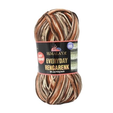 HİMALAYA Everyday Rengarenk, 100g., 250m. HİMALAYA Everyday Rengarenk, 100g., 250m.